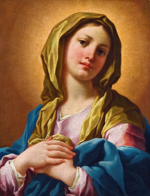 imagem da oração Ave Maria