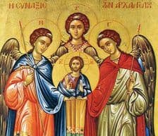 Arcanjos São Miguel, São Gabriel e São Rafael